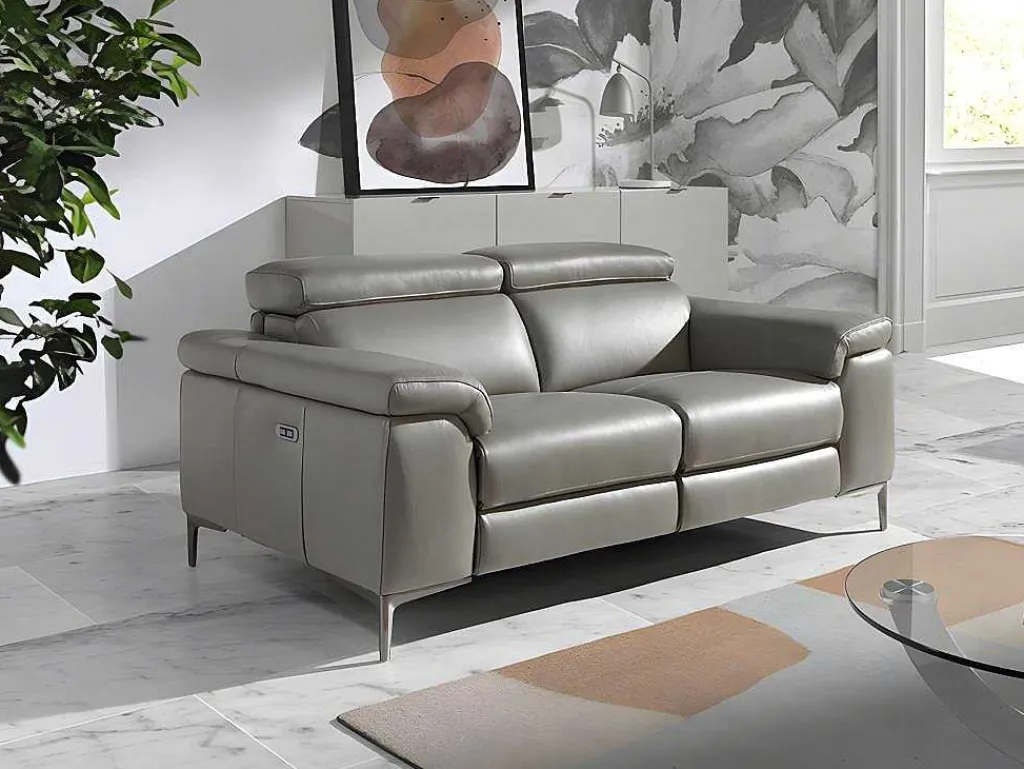 2-Zitsbank Bekleed In Rundleer 6121-Angel Cerda Outlet