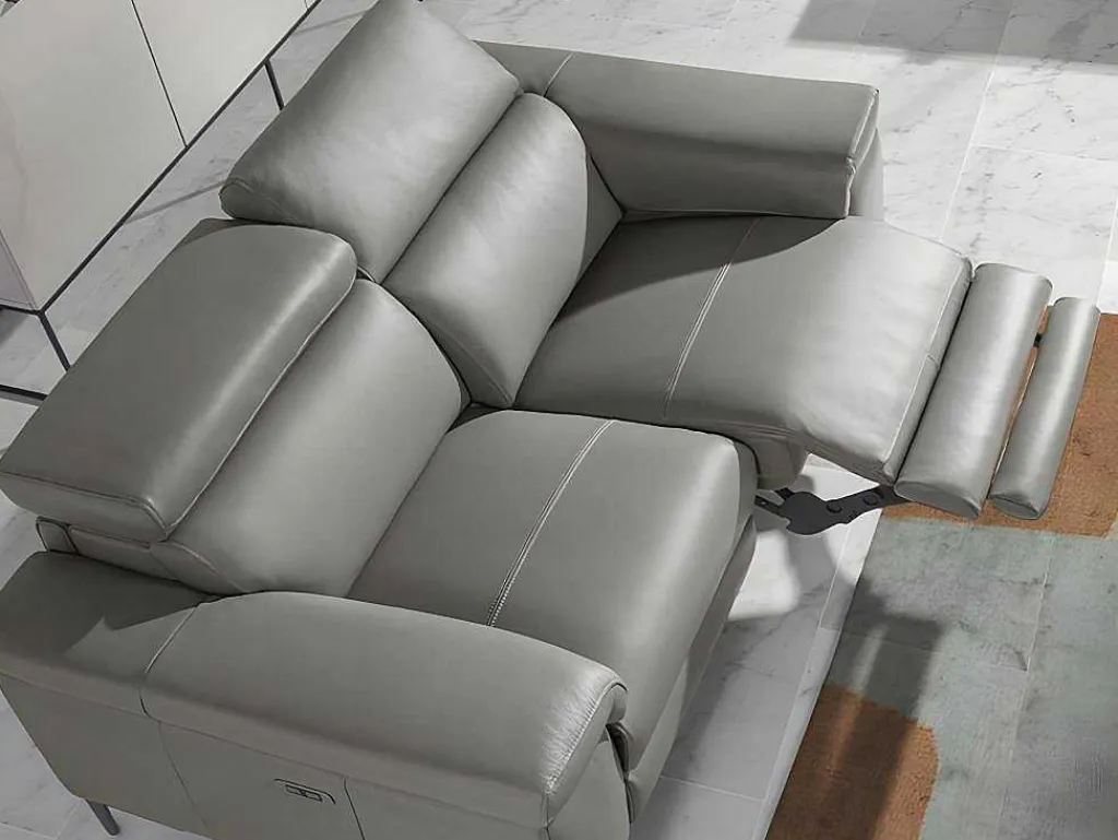 2-Zitsbank Bekleed In Rundleer 6121-Angel Cerda Outlet