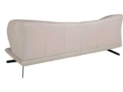 3-Zitsbank In Taupe Grijs Rundleder 6146-Angel Cerda Online