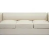 3-Zitsbank Lille, Kunstleer, Creme-Vente-unique Hot