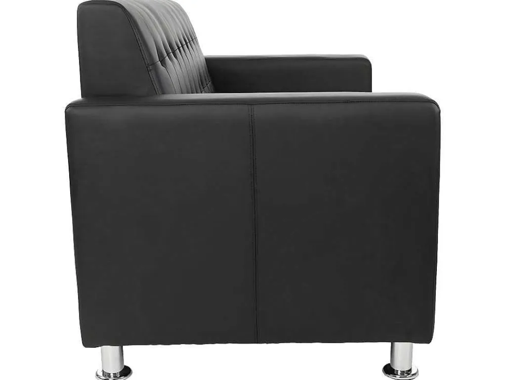 2-Zitsbank Pori, Zwart-Vente-unique Outlet