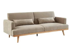 3-Zitsslaapbank Van Stof Esme - Beige-Vente-unique Online