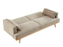3-Zitsslaapbank Van Stof Esme - Beige-Vente-unique Online