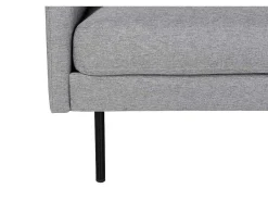 Zoom Bank 2 Persoons Grijs.-Vente-unique Outlet