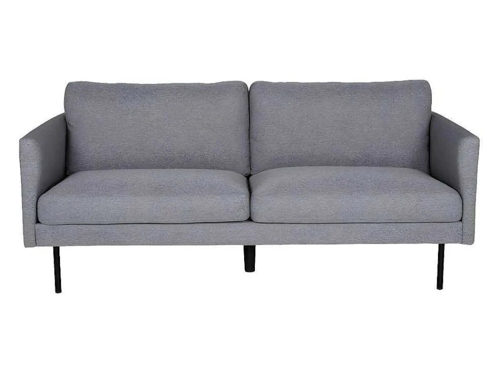 Zoom Bank 2 Persoons Grijs.-Vente-unique Outlet