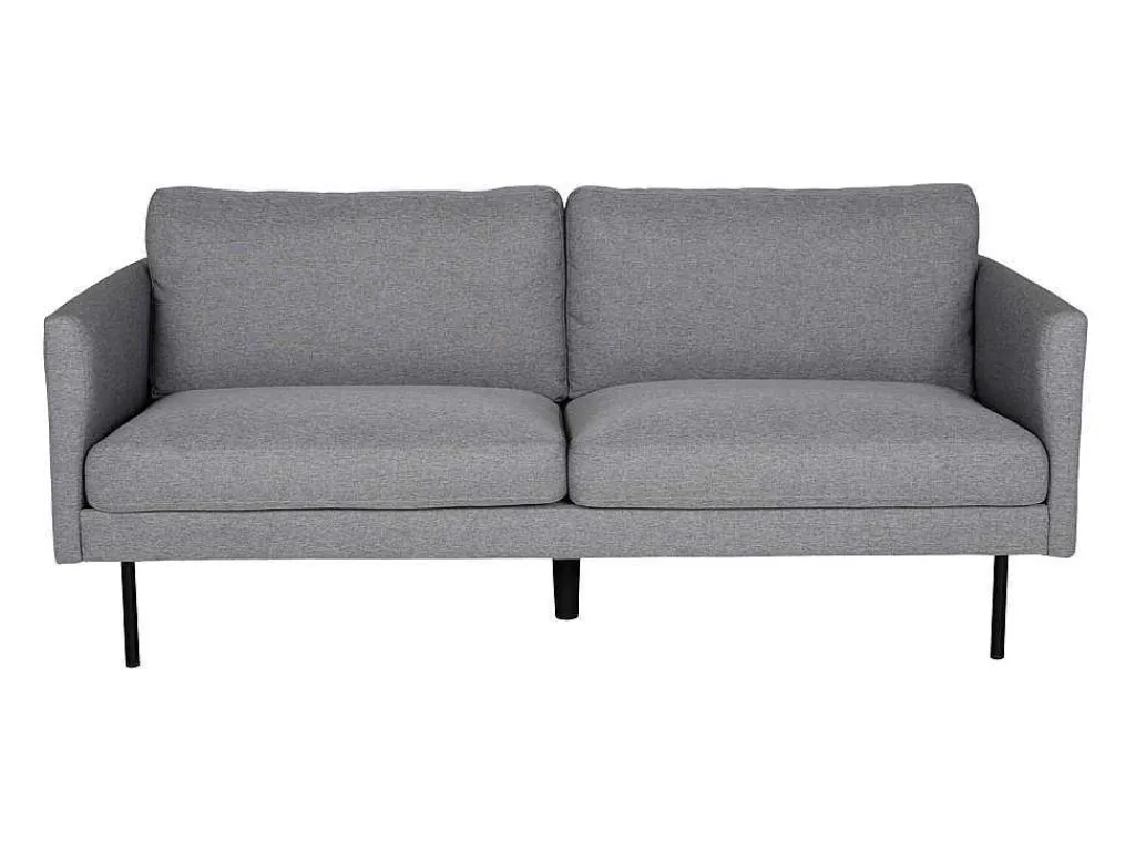 Zoom Bank 2 Persoons Grijs.-Vente-unique Outlet