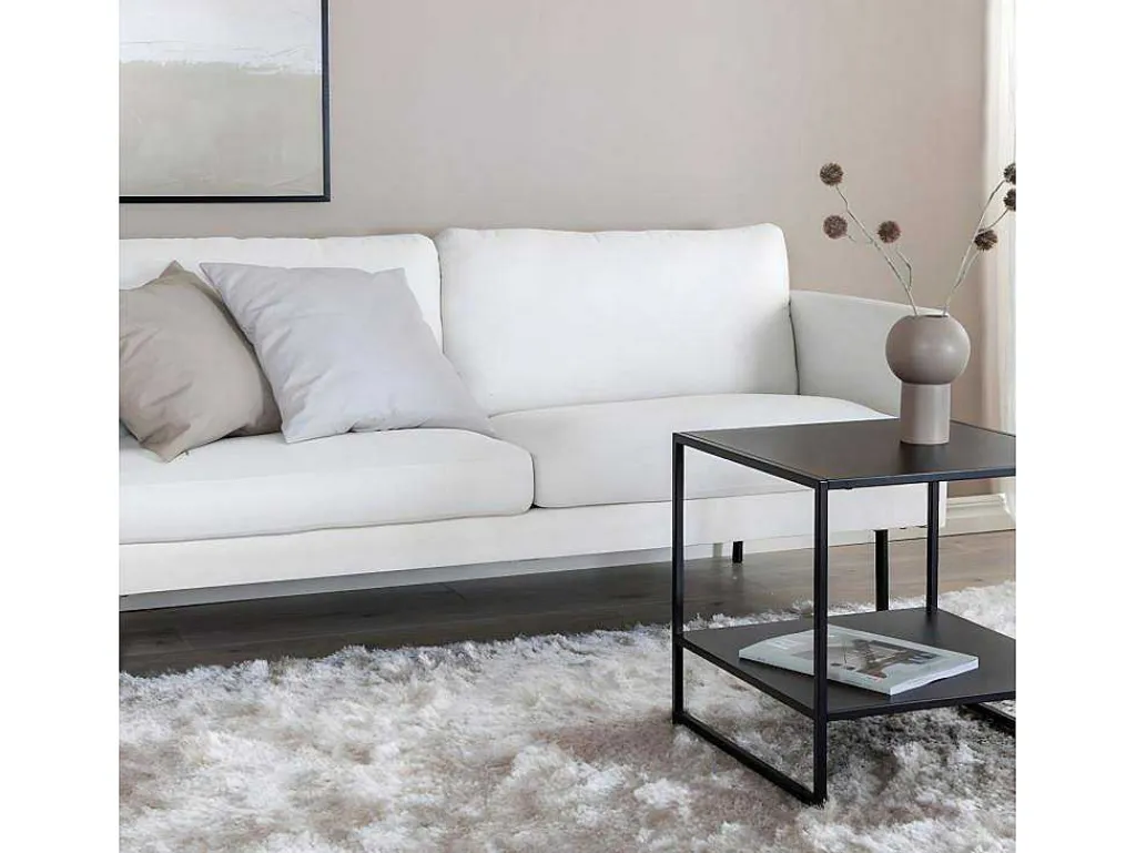 Zoom Bank 2 Persoons Lichtbeige.-Vente-unique Clearance