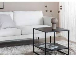 Zoom Bank 2 Persoons Lichtbeige.-Vente-unique Clearance