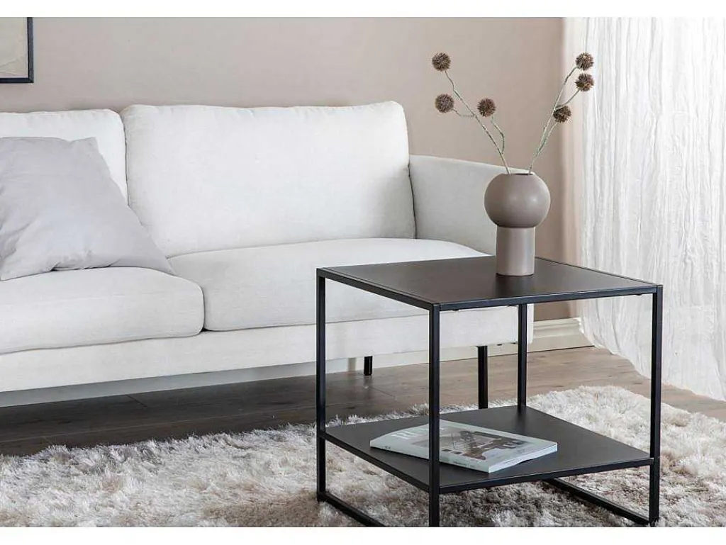 Zoom Bank 2 Persoons Lichtbeige.-Vente-unique Clearance