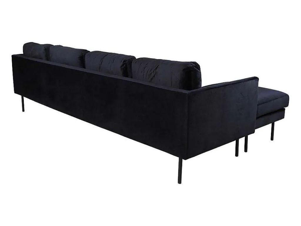 Zoom Bank Ubank Velours Zwart.-Vente-unique New