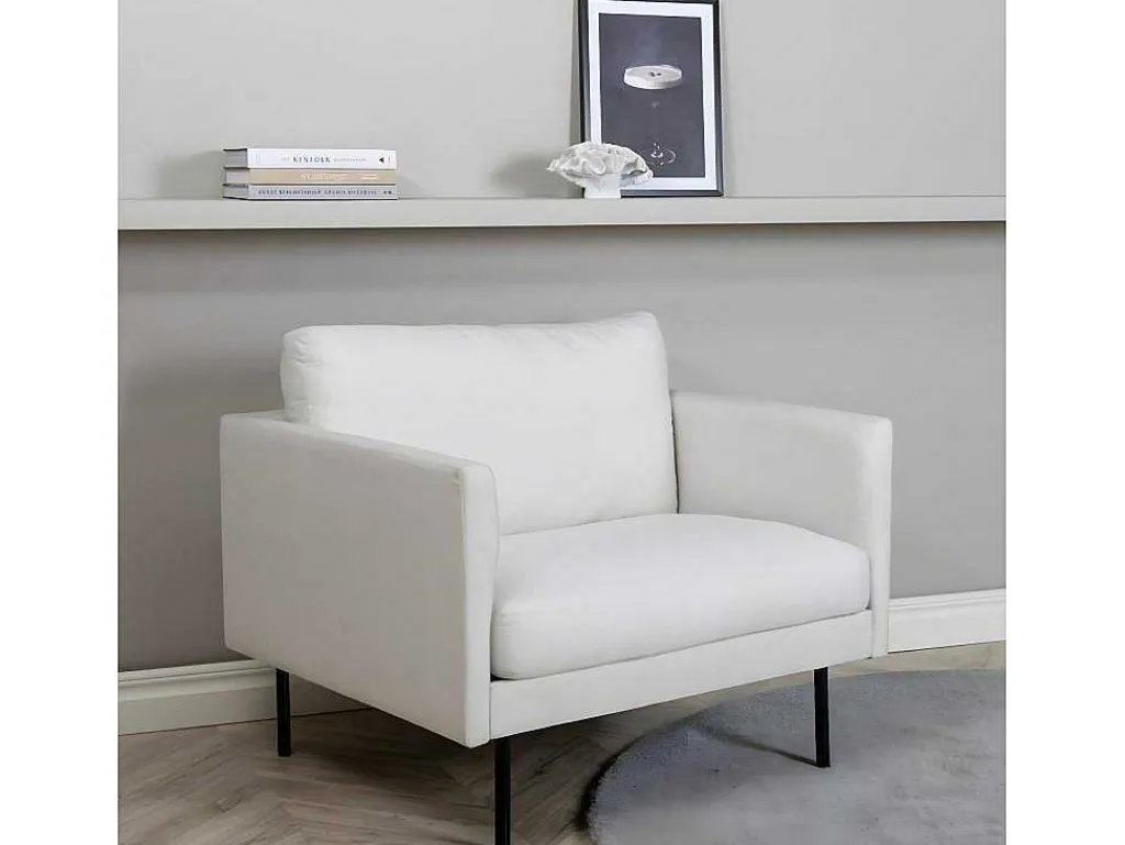 Zoom Fauteuil Lichtbeige.-Vente-unique Best