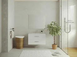 Zwevend Wastafelmeubel - Wit - 80 Cm - Kayla-Vente-unique Best